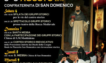 festa di san domenico 2016 - locandina