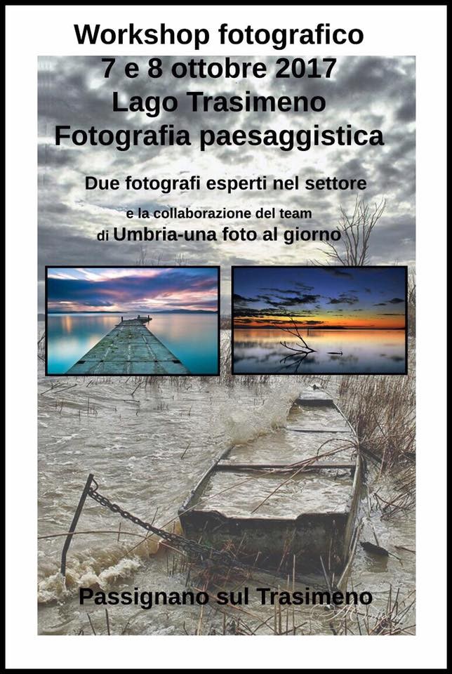 Umbria una foto al giorno, organizza un'uscita fotografica per i membri del gruppo