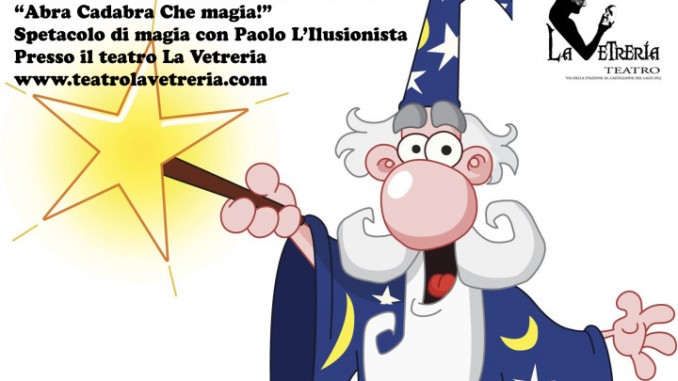 Spettacolo per bambini con #Magic4KidShow a La Vetreria Teatro