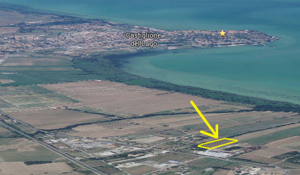 Foto-aerea-C.Lago-Zona-impianto-compostaggio-620 Centro di compostaggio, interviene l'amministrazione di Castiglione