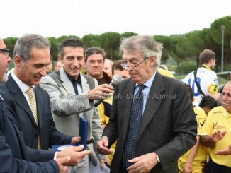 Massimo Moratti ha inaugurato impianto sportivo intitolato al padre Angelo