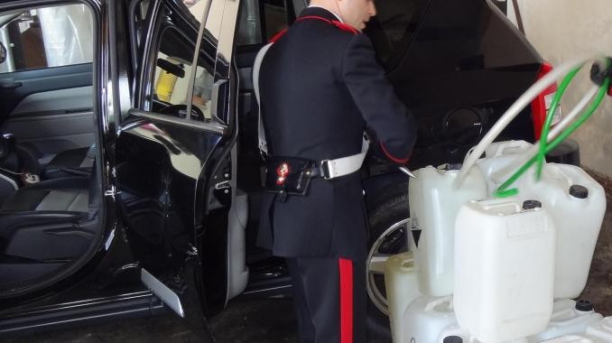 Ruba gasolio a Umbria Acque, arrestato da Carabinieri di Magione