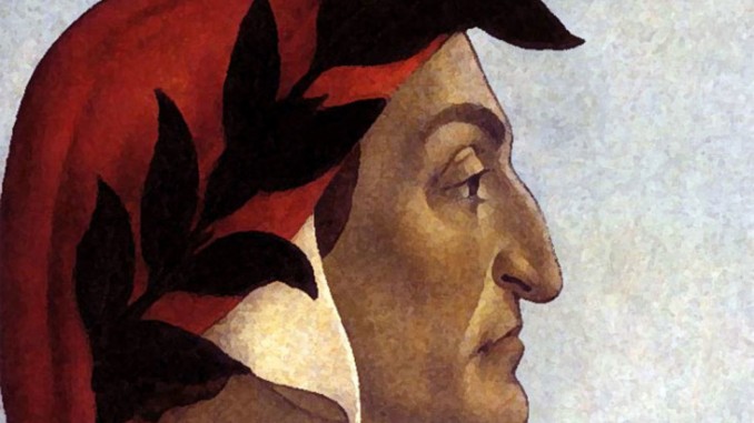 Dante_Alighieri_2 Libro Dante parla perugino nel libro di Cricco a Magione