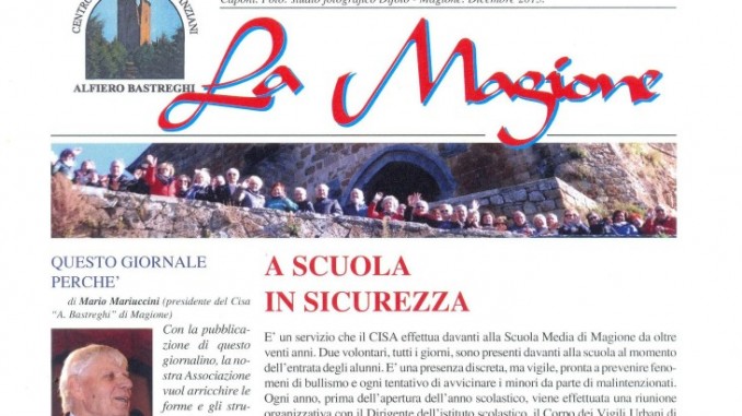 Nasce la nuova rivista cartacea “La Magione”