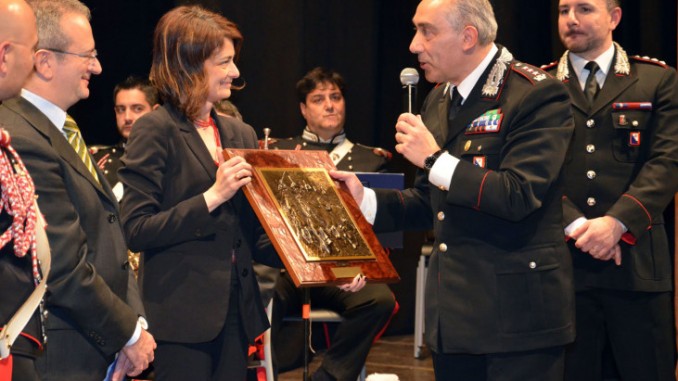Cittadinanza Onoraria all’Arma dei Carabinieri conferita dal Comune di Cortona