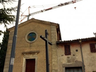 Collesanto, si ristrutturano case e chiesa