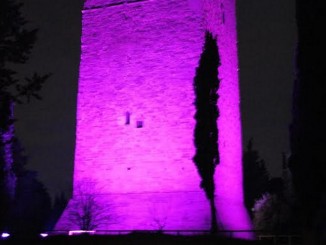 Torre Lambardi viola contro disturbi alimentari
