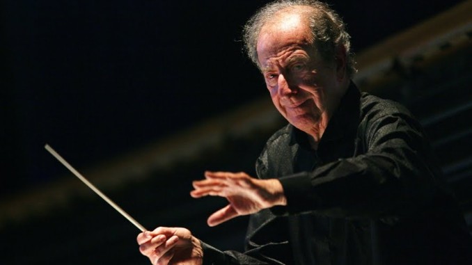 Maestro Carlo Franci al teatro degli Avvalorati a Città della Pieve