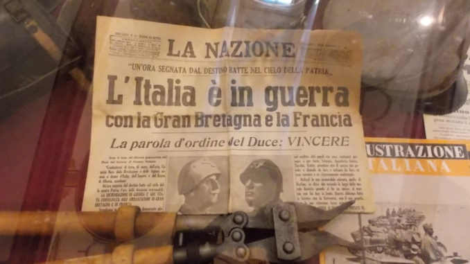 Inaugurata a Castiglione la mostra sulla seconda guerra mondiale [VIDEO]