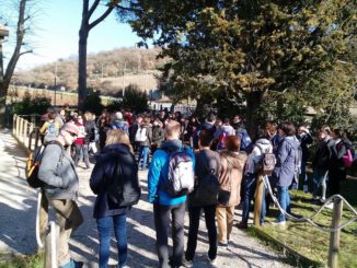 80 ragazzi dei progetti Erasmus visitano l’Oasi la Valle di San Savino