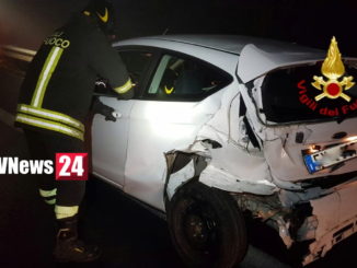 Tamponamento nella notte a Magione sul Raccordo Perugia Bettolle due feriti