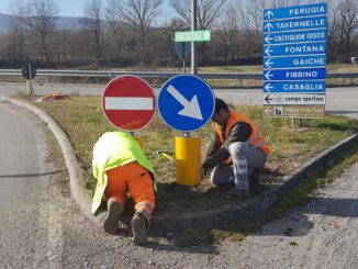 Piegaro, strade, cominciata la sostituzione di oltre 200 segnali