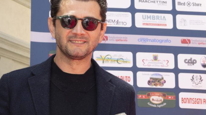 Vinicio Marchioni riceve il premio Castiglione Cinema 2019