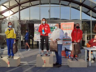 Giro dell’Umbria, altra invasione di podisti, sorpasso di Federica Poesini