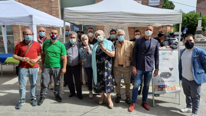 Gazebo Lega Trasimeno, in piazza per il Made in Italy