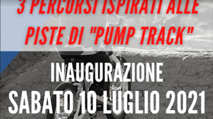 Sabato 10 luglio inaugurazione a Moiano di una nuova pista per bikers