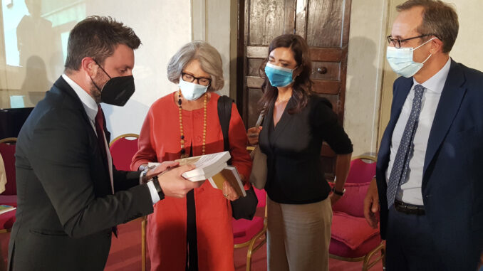 Anna Finocchiaro e Laura Boldrini, convegno per Tina Lagostena Bassi