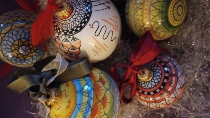 Paciano TrasiMemo laboratorio di ceramica decorazioni natalizie fai da te