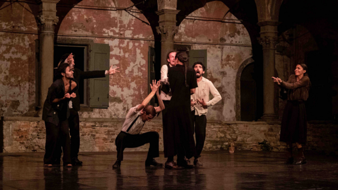 Umbria danza festival compagnia Zerogrammi Elegia delle cose perdute