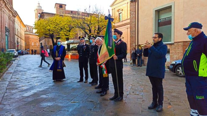 Città della Pieve ha ricordato i caduti per il tricolore nel giorno dell'unità