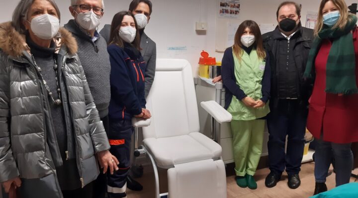 Castiglione del Lago, nuove donazioni di “Azzurro” al Centro di salute. Direttore Abbritti: “Le associazioni sono un grande supporto"
