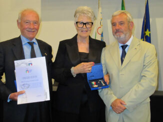 Mara Colligiani insignita della Stella d’Oro del CONI al merito sportivo