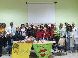 Visita centro ospedaliero Passignano, doni per i pazienti