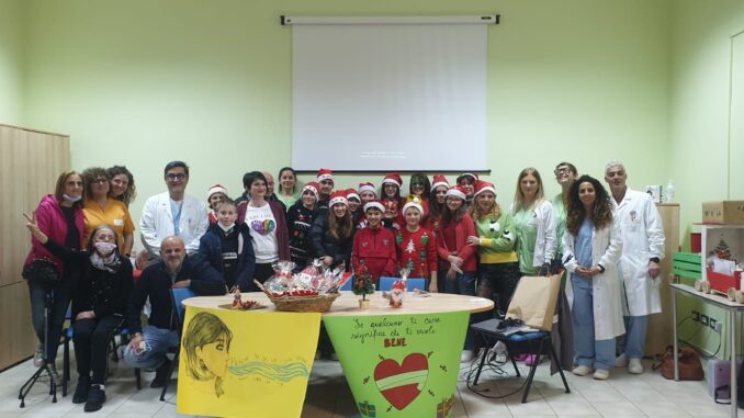 Visita centro ospedaliero Passignano, doni per i pazienti