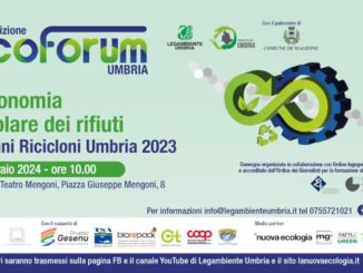 Magione, EcoForum regionale sull'economia circolare promosso da Legambiente Umbria