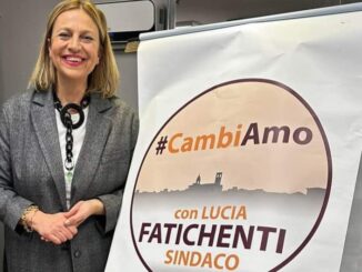 Lucia Fatichenti, candidata a sindaco di Città della Pieve