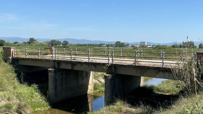 Viabilità a Castiglione del Lago. Manutenzione per ponte Anguillara