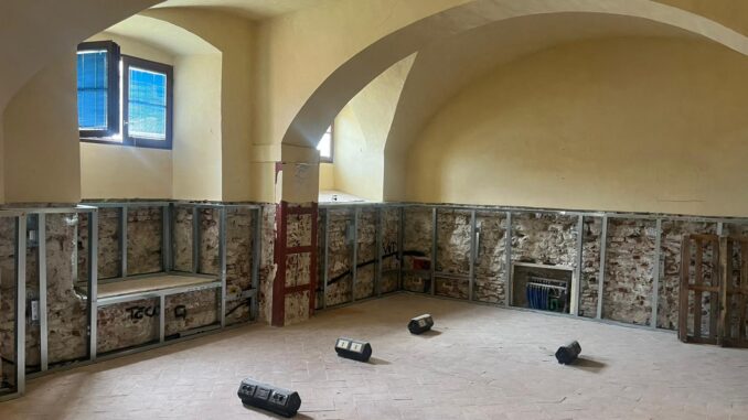 Lavori di adeguamento e ristrutturazione del museo di Palazzo della Corgna