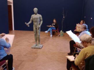 Una giornata di studio per l'Unitre scoperta sculture Sergio Monari
