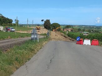 Paciano, partiti i lavori della Provincia messa in sicurezza S.P. 310