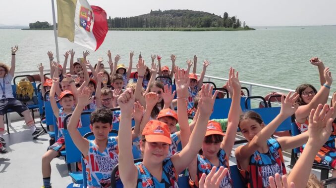 Sport e divertimento. 15° Trasimeno Flippers Summer Camp