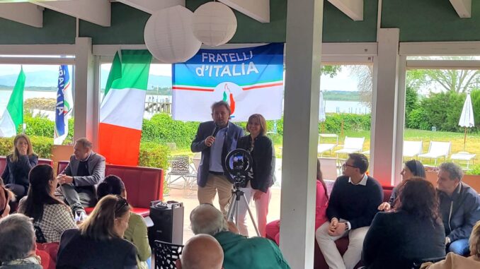 Nuova Alba a Castiglione del Lago con la Lista di Fratelli d'Italia