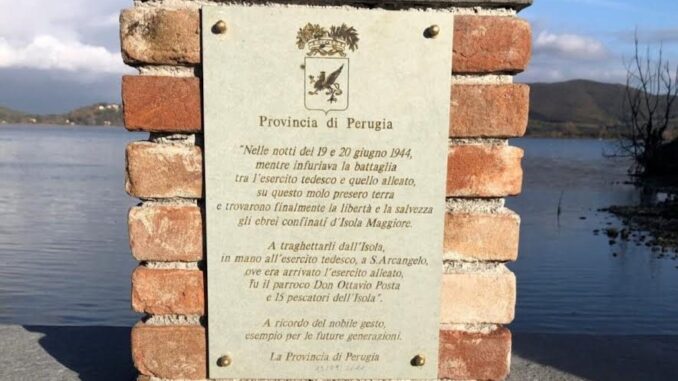 Commemorazione dell'80° Anniversario del Salvataggio degli Ebrei di Isola Maggiore