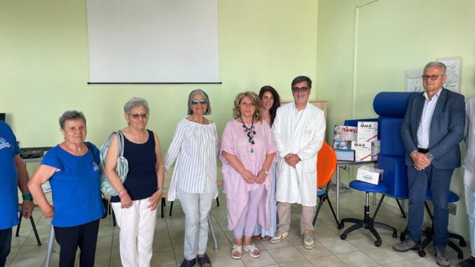 Nuova donazione di Azzurro per l'ospedale al Cori di Passignano Nuova donazione di Azzurro per l'ospedale al Cori di Passignano