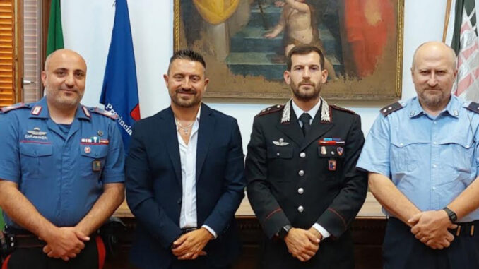 Nuovo Sindaco e Capitano dei Carabinieri