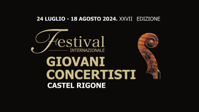 Castel Rigone, ultimi concerti al Festival Internazionale Giovani Concertisti
