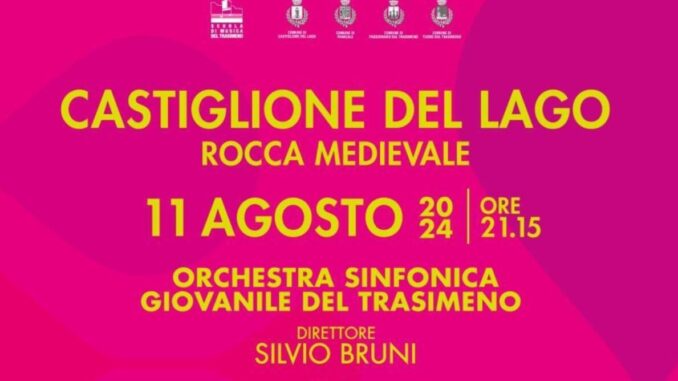 Concerto d’Estate: L’Orchestra Sinfonica Giovanile a Castiglione