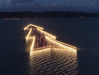 Albero di Natale di Castiglione del Lago, preparativi a gonfie vele