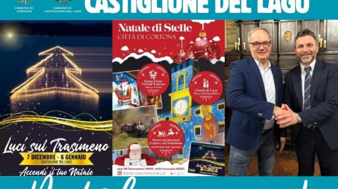 Natale Insieme: Cortona e Castiglione del Lago collaborano