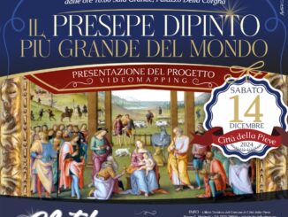 Presepe dipinto più grande del mondo. Presentazione del progetto di videomapping