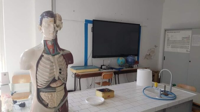 Nuovo Liceo Scientifico a Magione con Aula Immersiva