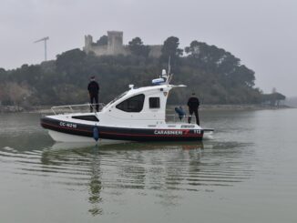 Nuovo battello per i Carabinieri di Castiglione del Lago
