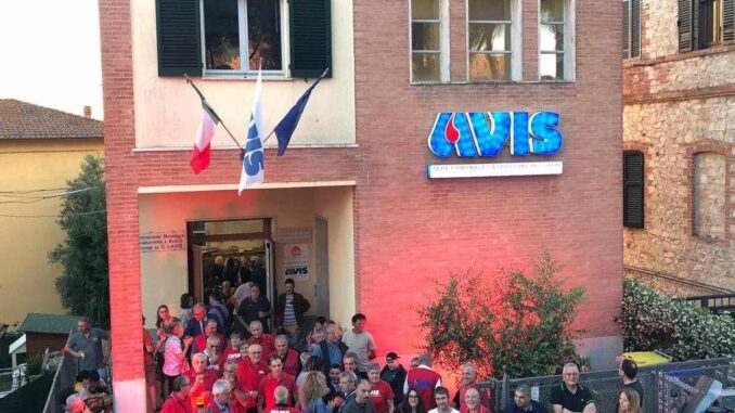 Avis Castiglione, un anno da record: oltre 1500 sacche di sangue