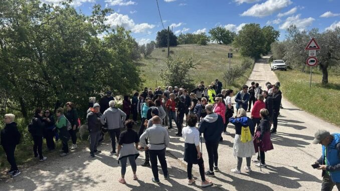 Corciano, passeggiata per il benessere a Taverne