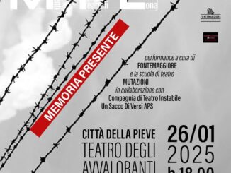 Memoria e teatro per il Giorno della Memoria 2025