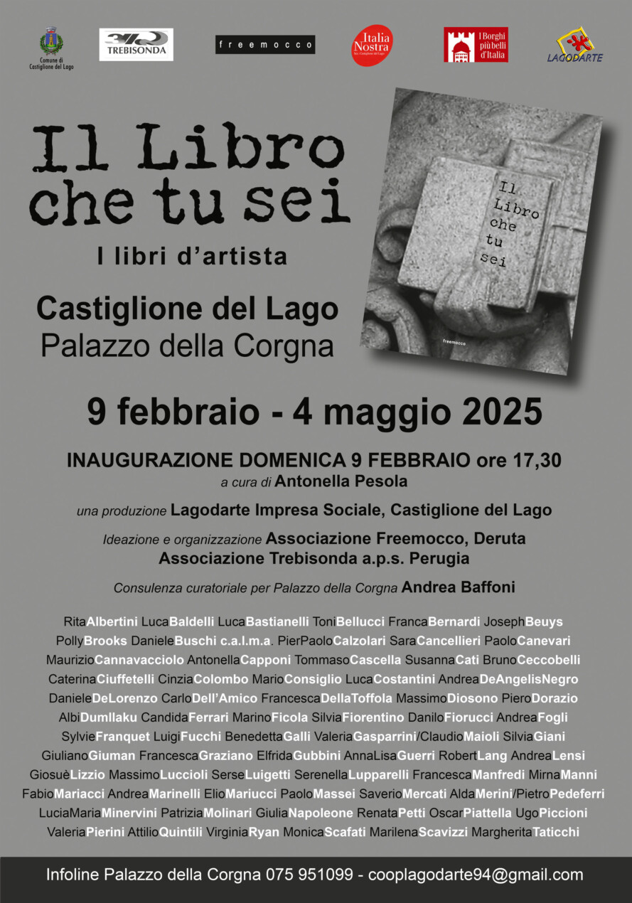 A Castiglione del Lago aperta la mostra collettiva "Il libro che tu sei"